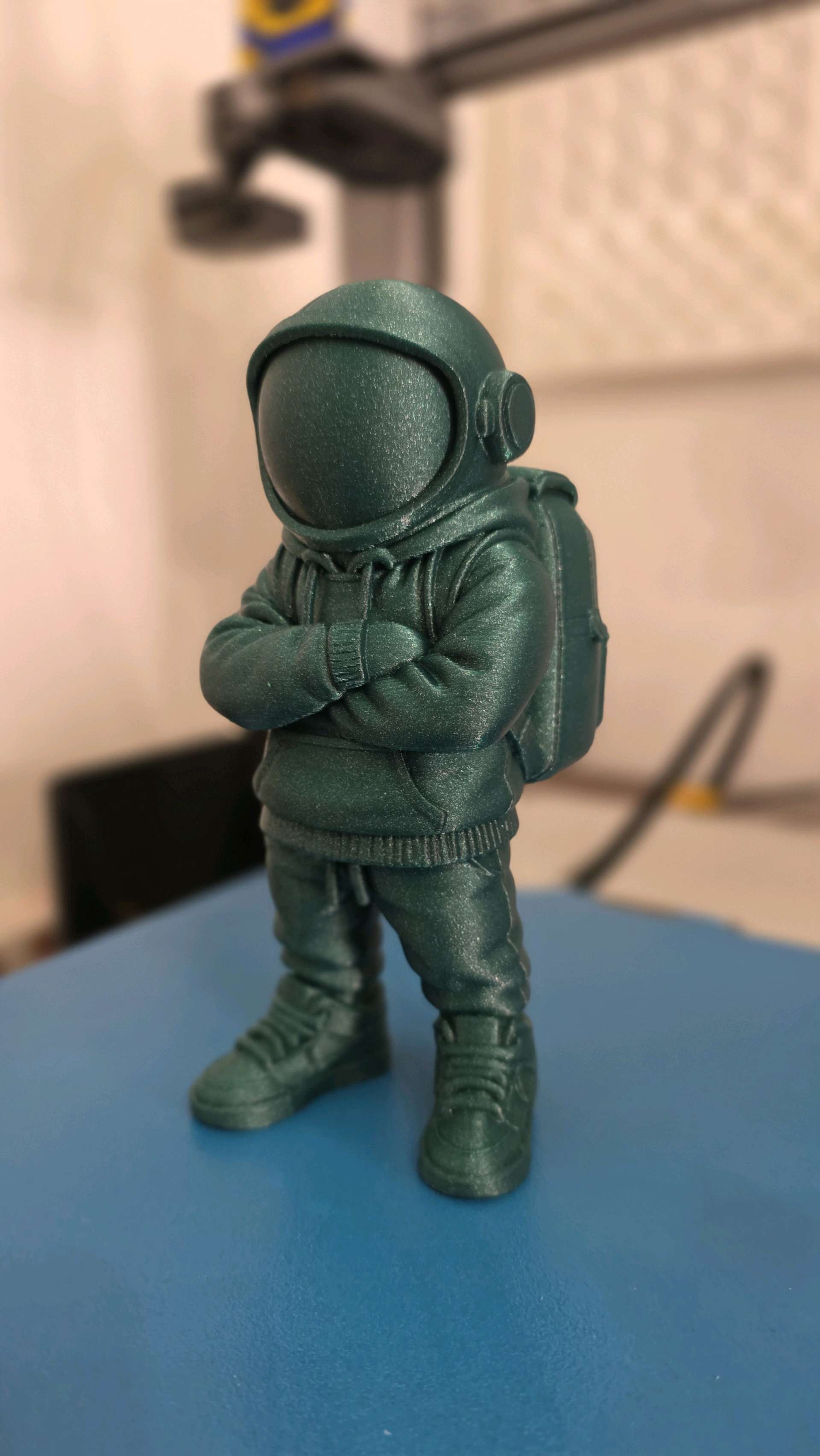 Astronauta com Vibração Urbana